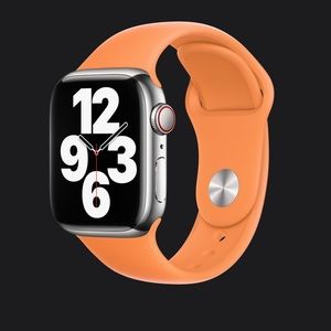 Apple Watch Sport Band 45MM Marigold [UNOPENED - still in original packaging]